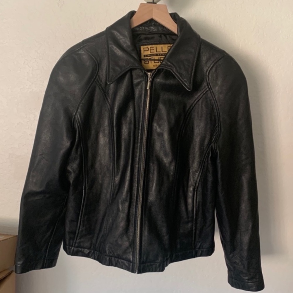 Wilson leather pelle studio leather jacket